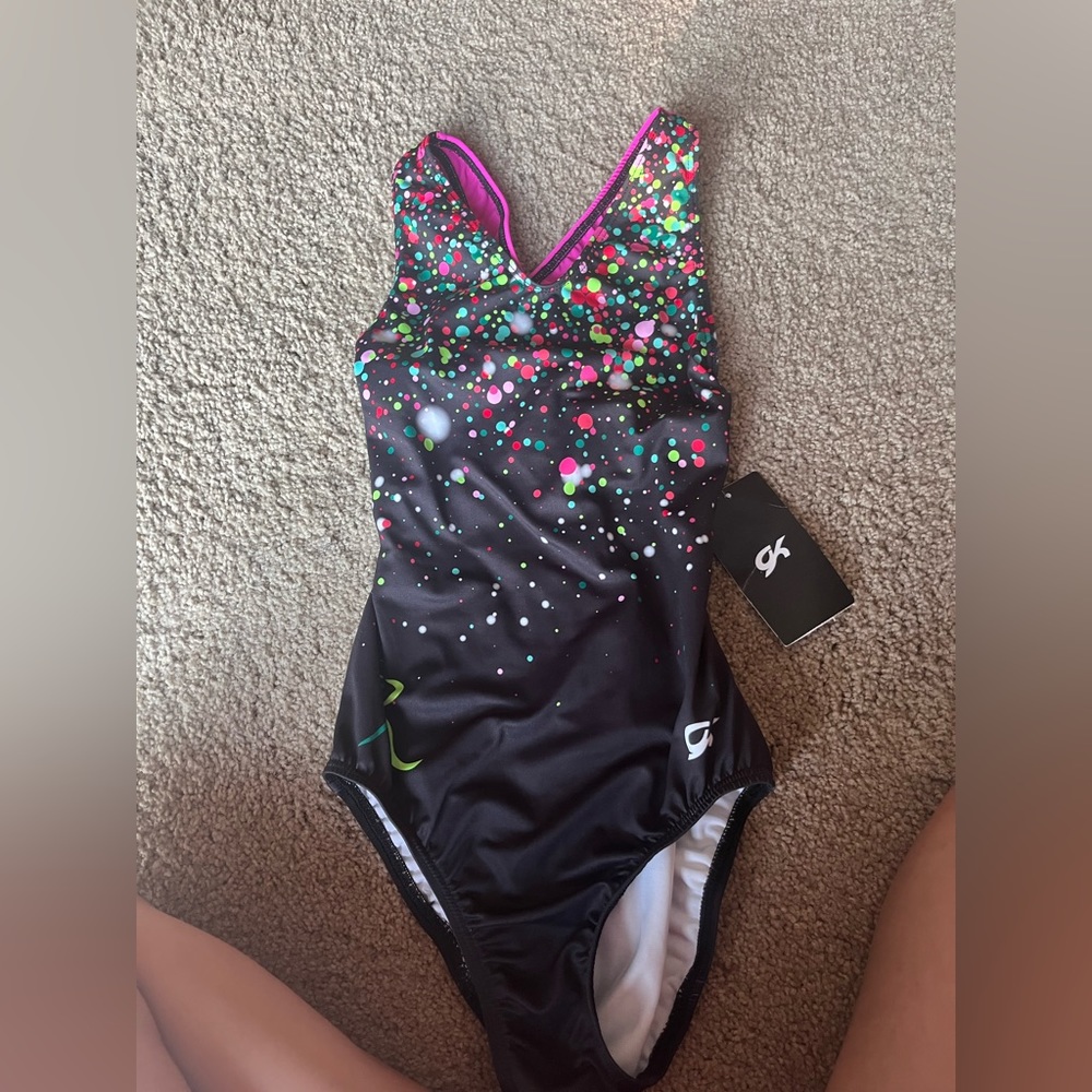 River city classic gk leotard, new with tags.
